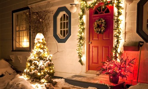 List your home at Christmas???