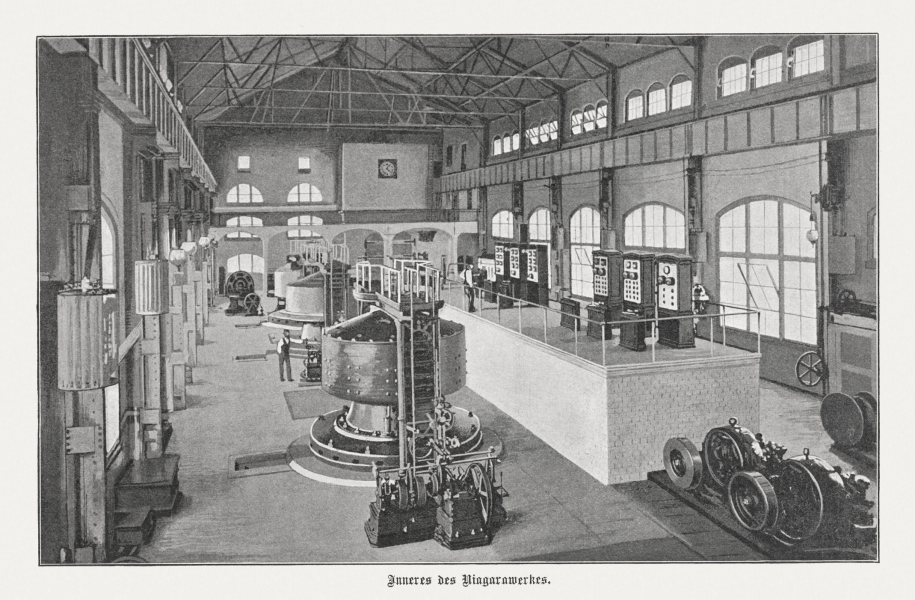 Westinghouse Generators Hydroelectric Power Station